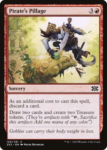 {C} Pirate's Pillage [Double Masters 2022][2X2 120]