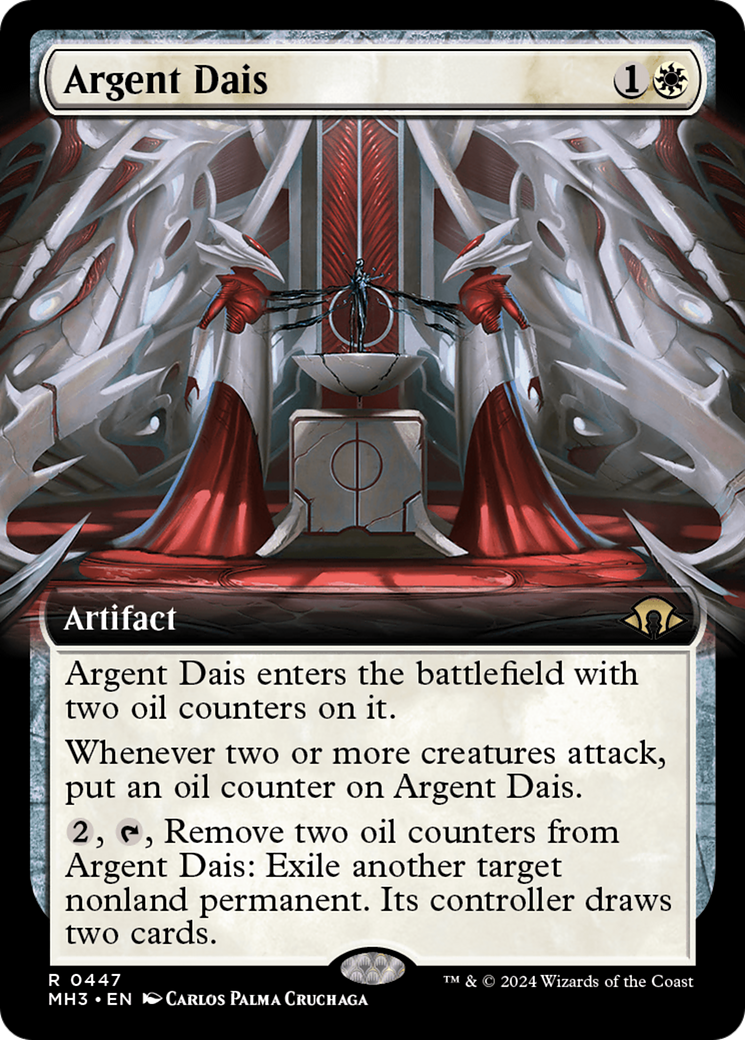 {R} Argent Dais (Extended Art) [Modern Horizons 3][MH3 447]