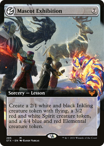 {R} Mascot Exhibition (Extended Art) [Strixhaven: School of Mages][STX 285]