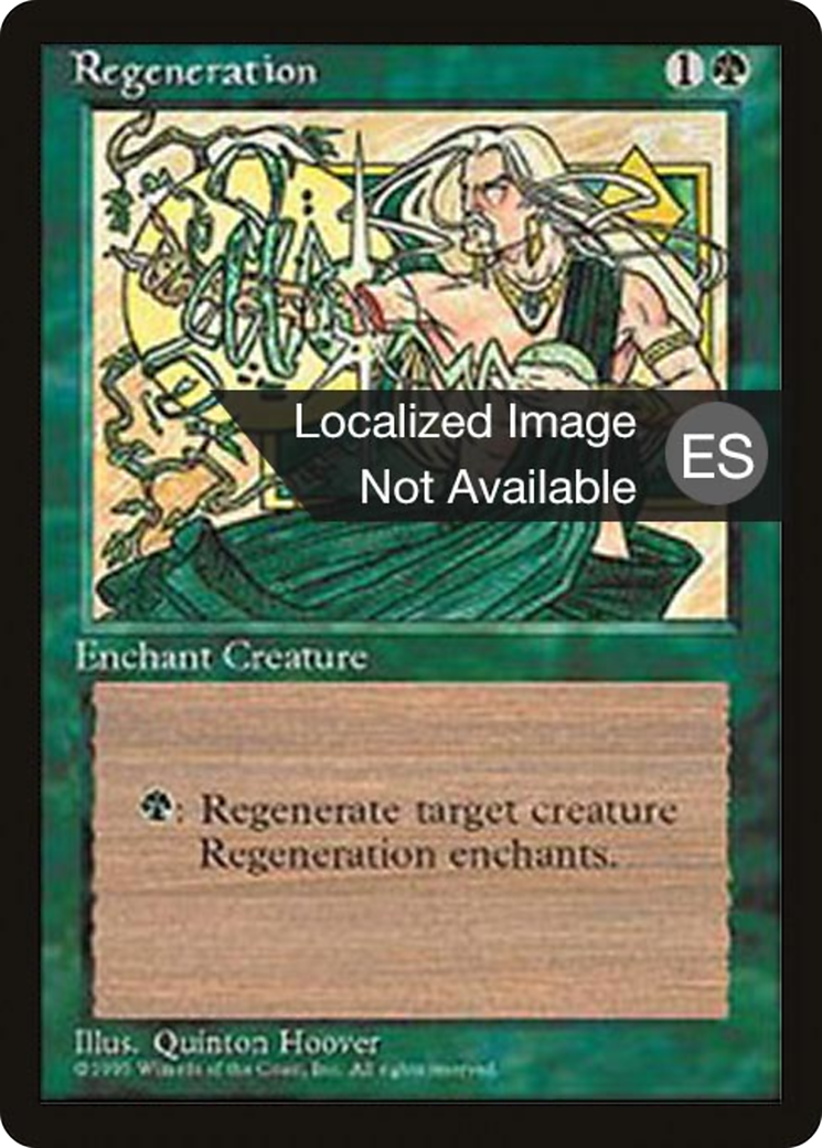 {F} Regeneration [Fourth Edition (Foreign Black Border)][FBB 4ED 268]