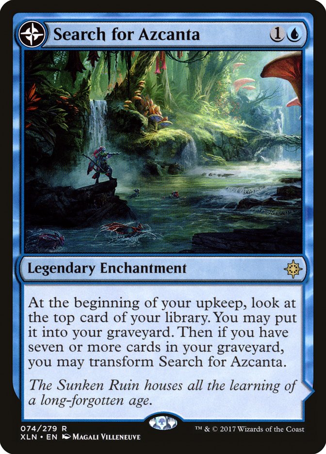 {R} Search for Azcanta // Azcanta, the Sunken Ruin [Ixalan][XLN 074] - Misty Mountain Games