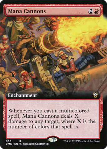 {R} Mana Cannons (Extended Art) [Dominaria United Commander][DMC 083]
