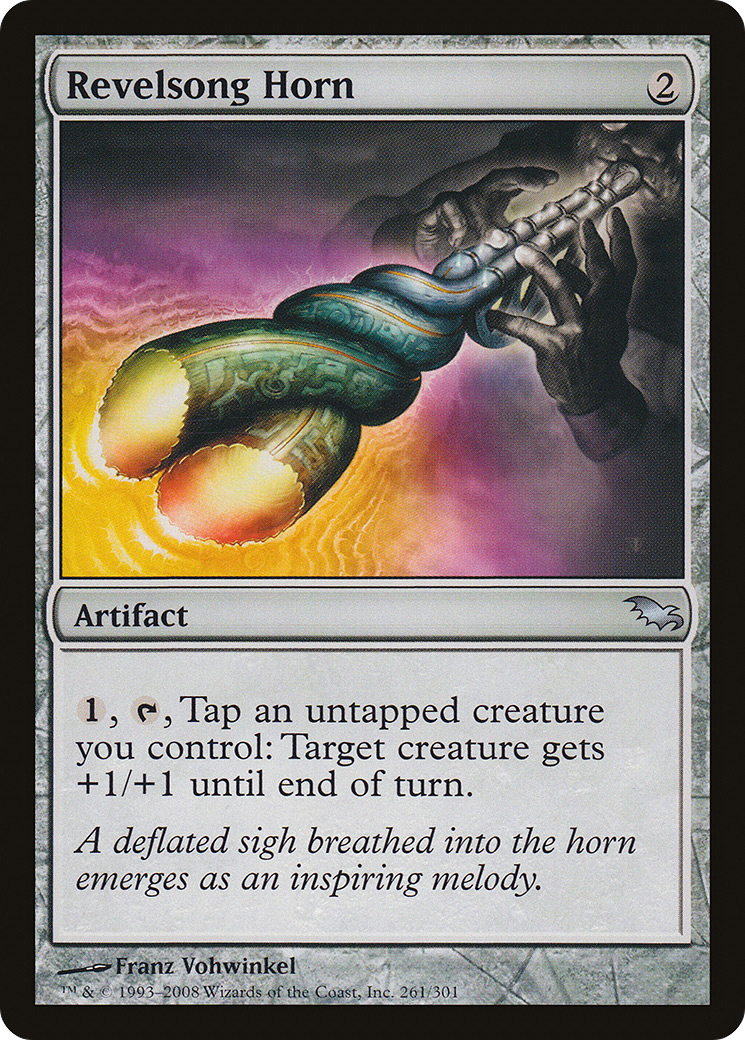 {C} Revelsong Horn [Shadowmoor][SHM 261]