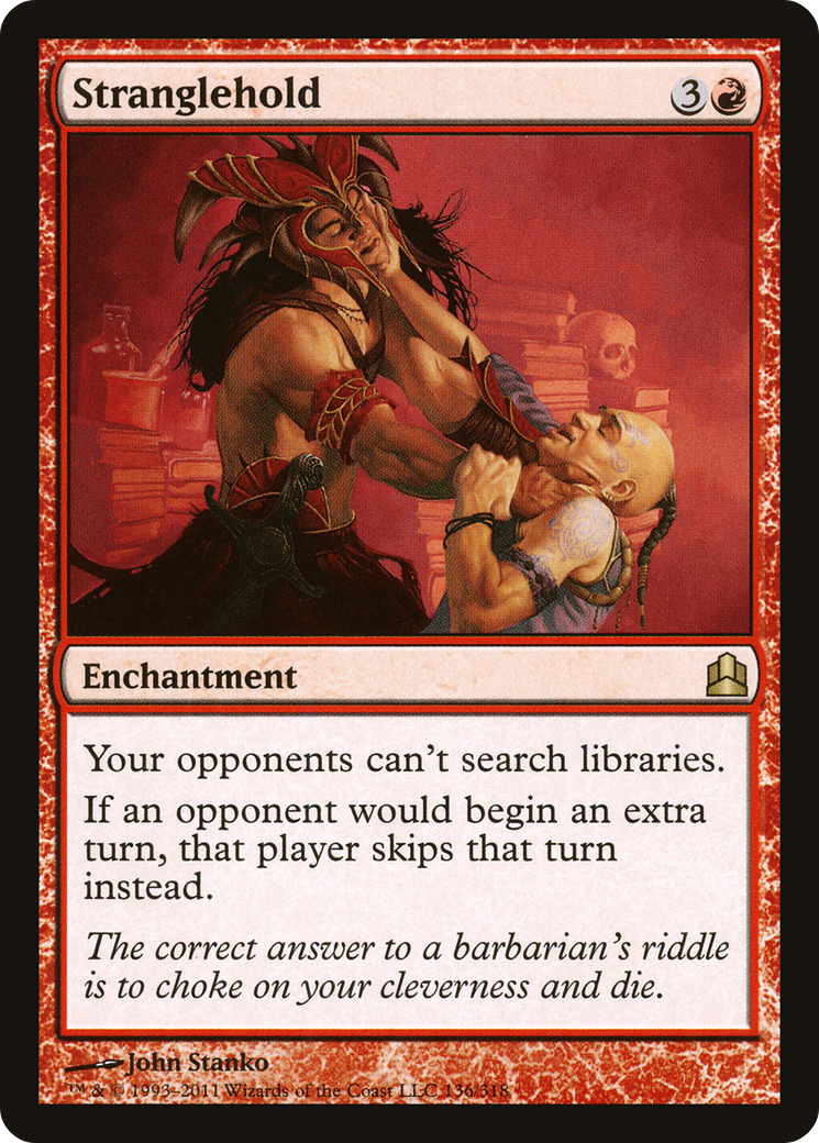 {R} Stranglehold [Commander 2011][CMD 136] - Misty Mountain Games