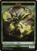 {T} Plant Token [Battle for Zendikar Tokens][TBFZ 010]