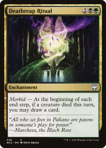 {C} Deathreap Ritual [Streets of New Capenna Commander][NCC 336]