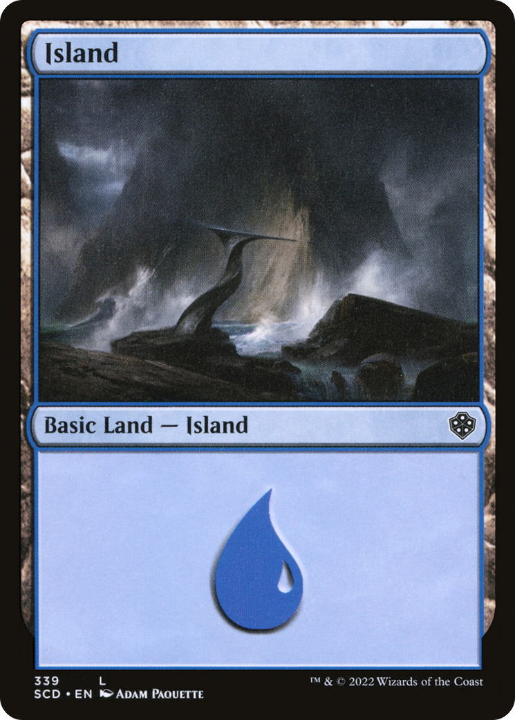 {B}[SCD 339] Island (339) [Starter Commander Decks]