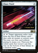 {R} Chaos Wand [Core Set 2019 Prerelease Promos][PR M19 228]