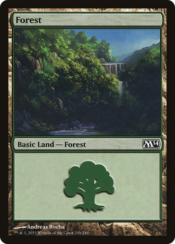 {B}[M14 249] Forest (249) [Magic 2014]