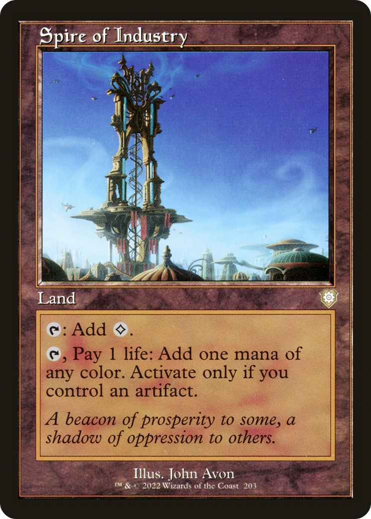 {R} Spire of Industry (Retro) [The Brothers' War Commander][BRC 203]
