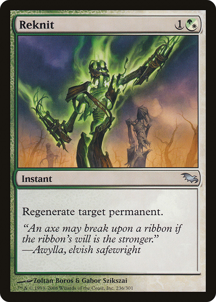 {C} Reknit [Shadowmoor][SHM 236] - Misty Mountain Games