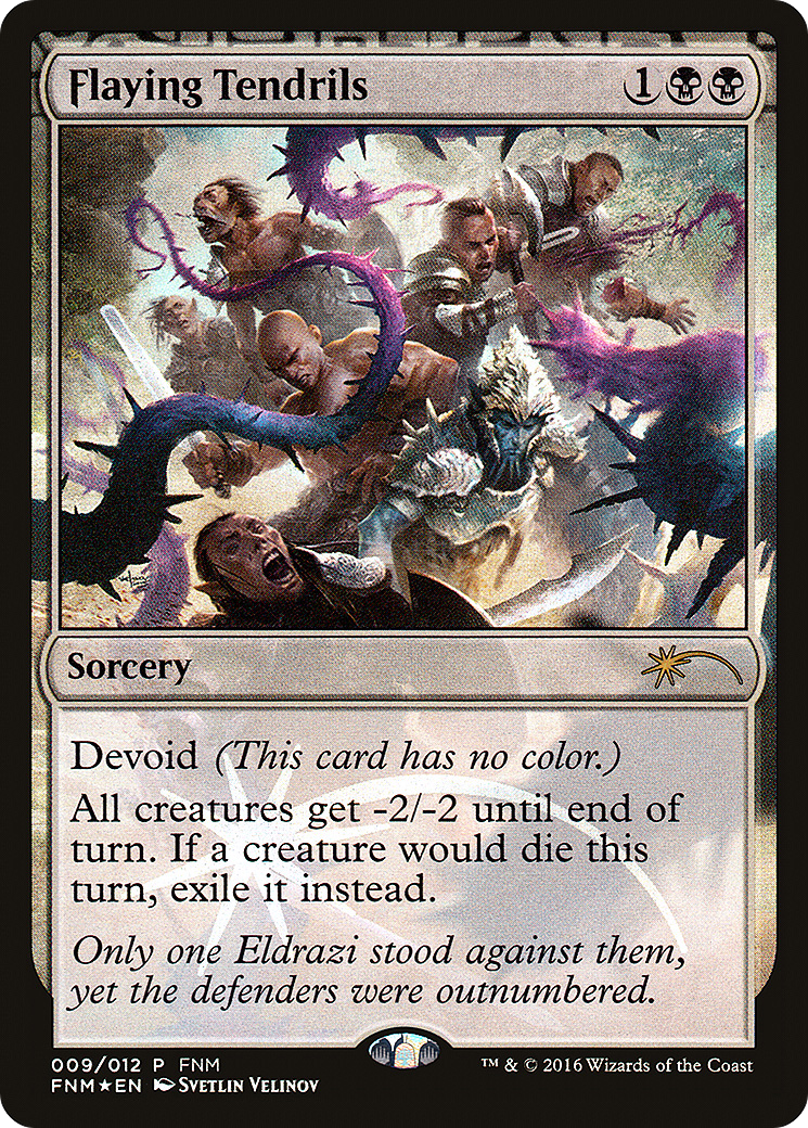 {R} Flaying Tendrils [Friday Night Magic 2016][PA F16 009] - Misty Mountain Games