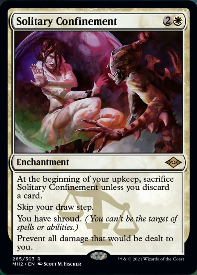 {R} Solitary Confinement (Foil Etched) [Modern Horizons 2][ET MH2 265]