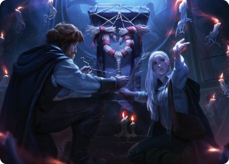 {A} Faithful Mending Art Card [Innistrad: Midnight Hunt Art Series][AMID 060]