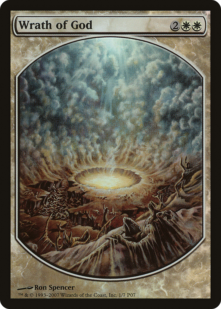 {R} Wrath of God [Magic Player Rewards 2007][PA P07 001] - Misty Mountain Games