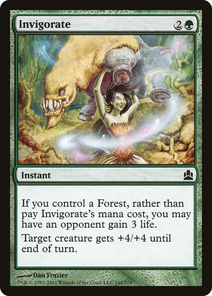 {C} Invigorate [Commander 2011][CMD 162]