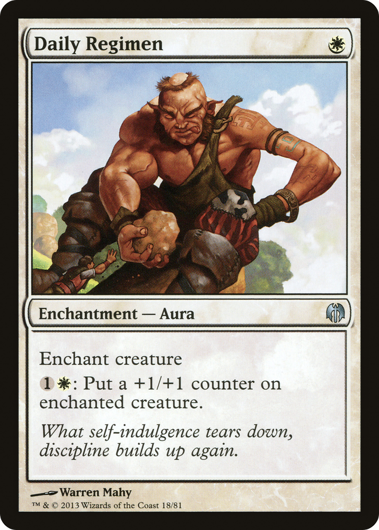{C} Daily Regimen [Duel Decks: Heroes vs. Monsters][DDL 018]