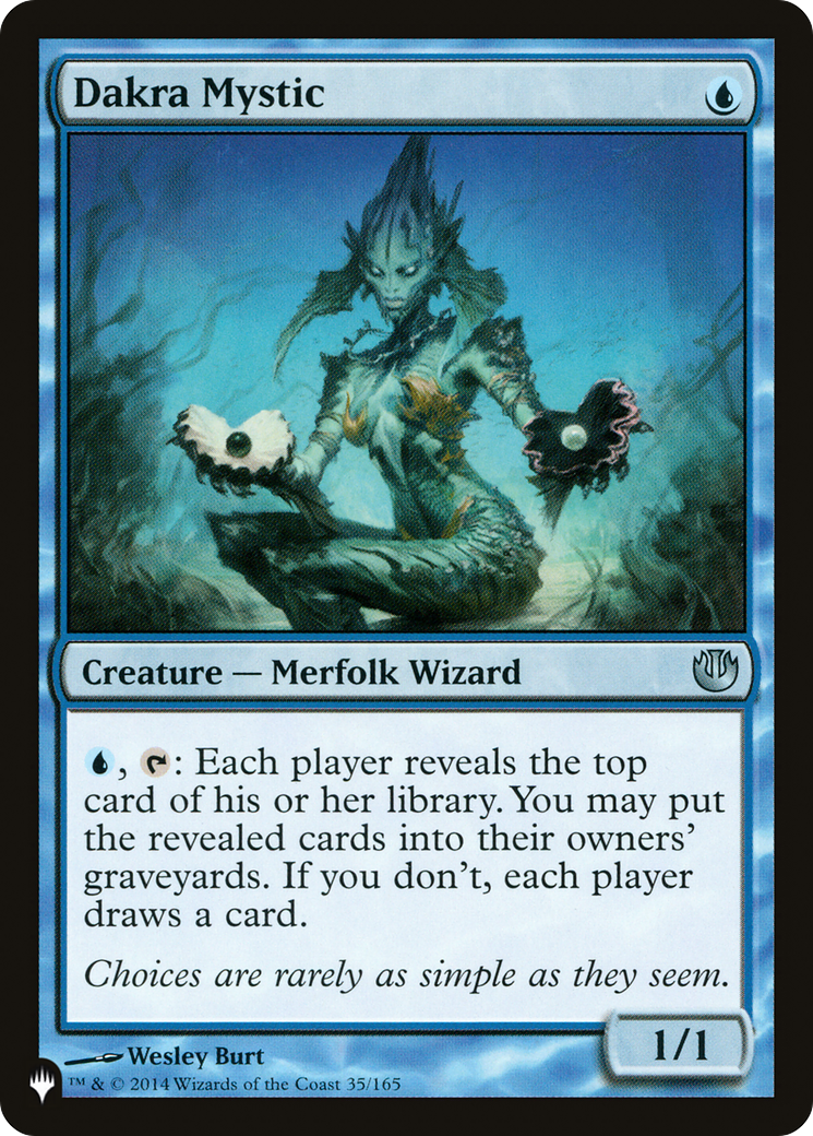 Dakra Mystic [LIST 35/165]
