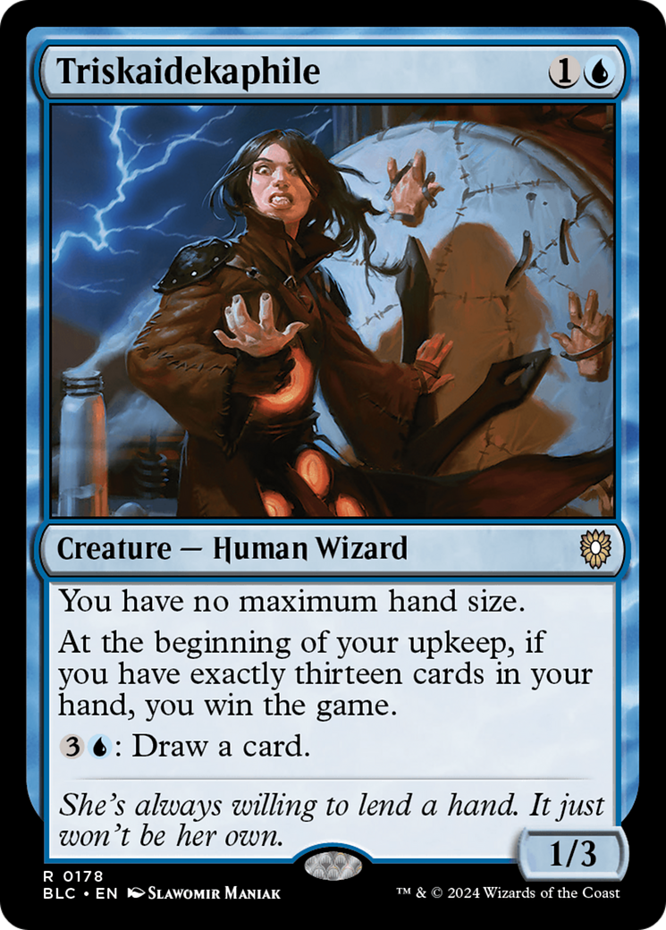 {R} Triskaidekaphile [Bloomburrow Commander][BLC 178]