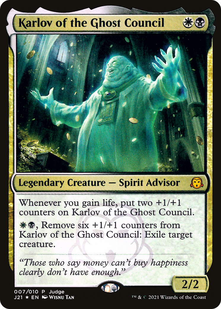 {R} Karlov of the Ghost Council [Judge Gift Cards 2021][PA J21 007]