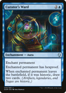 {C} Curator's Ward [Dominaria][DOM 049]