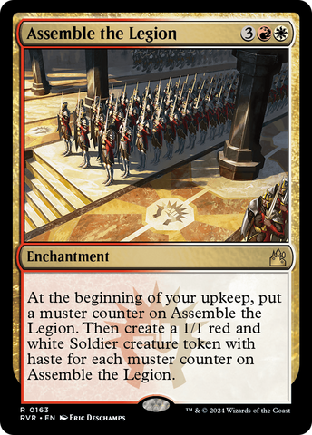 {R} Assemble the Legion [Ravnica Remastered][RVR 163]