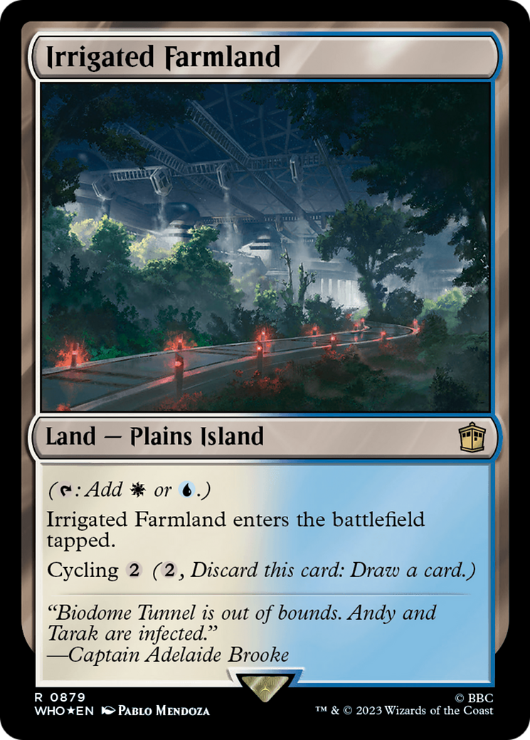 {R} Irrigated Farmland (Surge Foil) [Doctor Who][WHO 879]