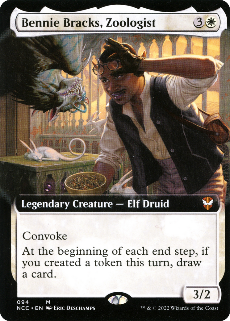 {R} Bennie Bracks, Zoologist (Extended Art) [Streets of New Capenna Commander][NCC 094]