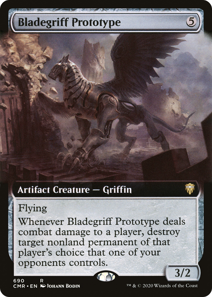 {R} Bladegriff Prototype (Extended Art) [Commander Legends][CMR 690]