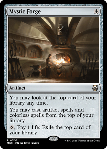 {R} Mystic Forge (Ripple Foil) [Modern Horizons 3 Commander][RPF M3C 302]