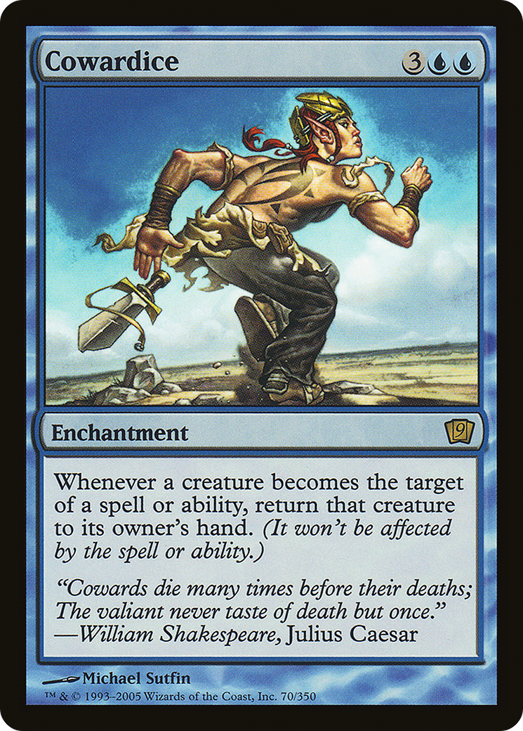{R} Cowardice [Ninth Edition][9ED 070]