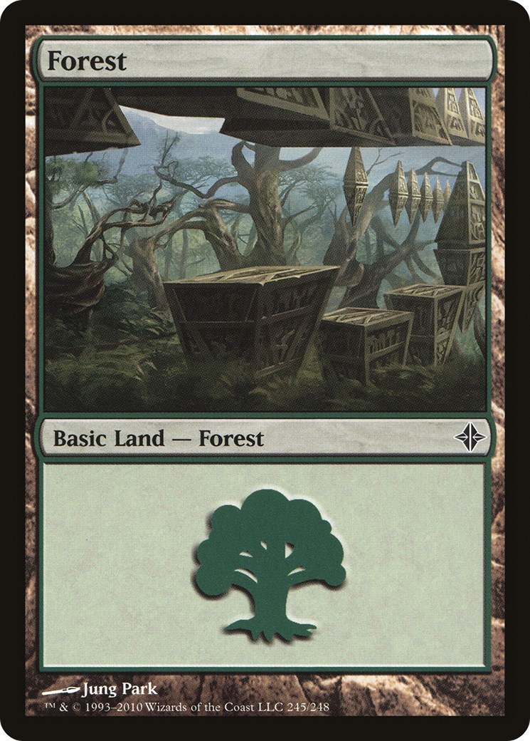 {B}[ROE 245] Forest (245) [Rise of the Eldrazi]