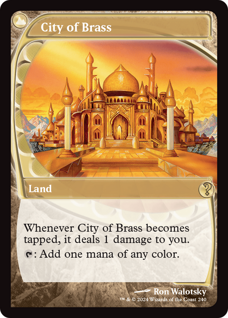 {R} City of Brass (Future Sight) [Mystery Booster 2][MB2 240]