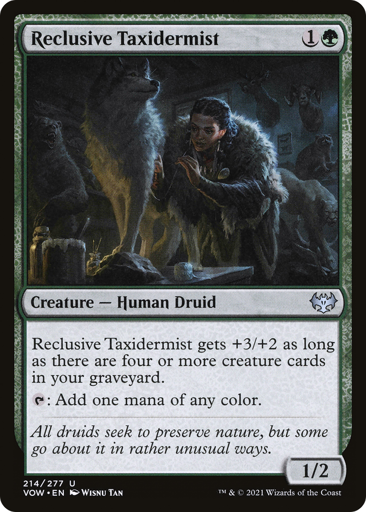 {C} Reclusive Taxidermist [Innistrad: Crimson Vow][VOW 214]