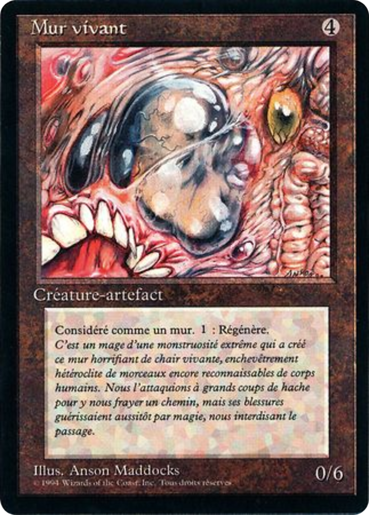 {F} Living Wall [Foreign Black Border][FBB 3ED 262]