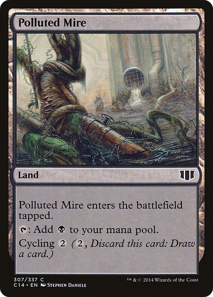 {C} Polluted Mire [Commander 2014][C14 307]