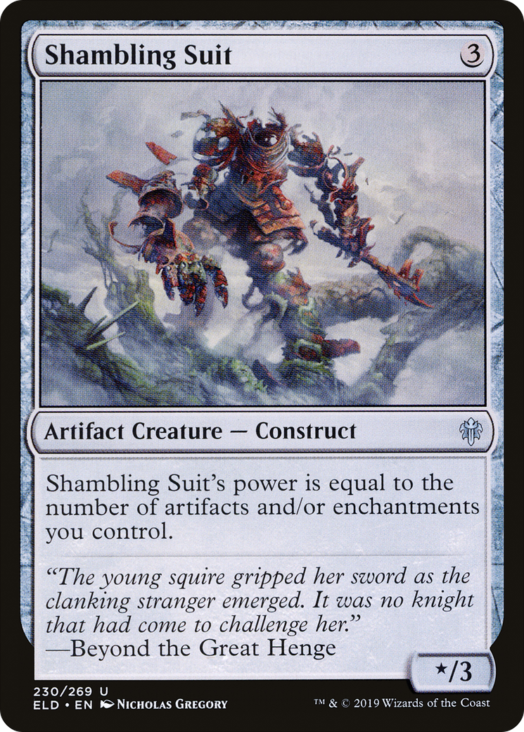 {C} Shambling Suit [Throne of Eldraine][ELD 230]