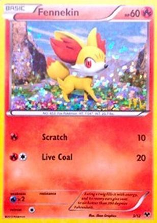 [PKM] Fennekin (3/12) [McDonald's Promos: 2014 Collection]