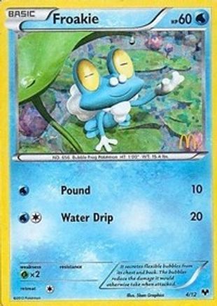 [PKM] Froakie (4/12) [McDonald's Promos: 2014 Collection]