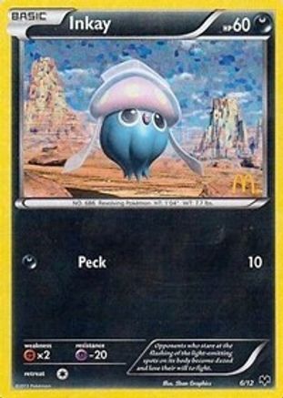[PKM] Inkay (6/12) [McDonald's Promos: 2014 Collection]