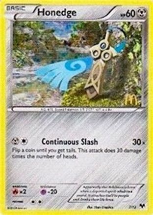 [PKM-R] Honedge (7/12) [McDonald's Promos: 2014 Collection]