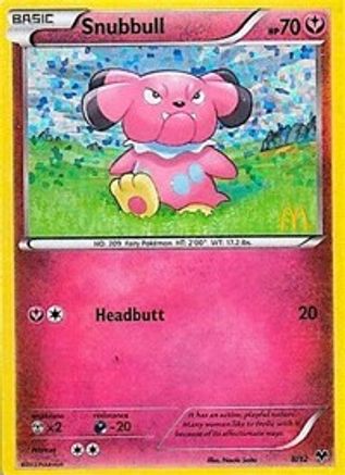 [PKM-R] Snubbull (8/12) [McDonald's Promos: 2014 Collection]
