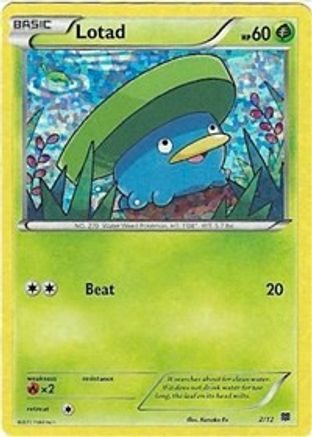 [PKM] Lotad (2/12) [McDonald's Promos: 2015 Collection]