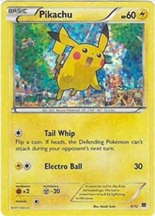 [PKM-R] Pikachu (6/12) [McDonald's Promos: 2015 Collection]