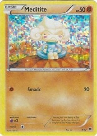 [PKM] Meditite (9/12) [McDonald's Promos: 2015 Collection]