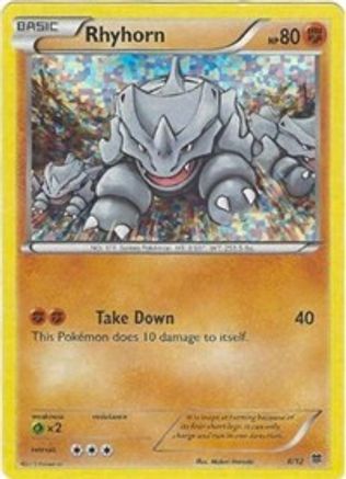 [PKM-R] Rhyhorn (8/12) [McDonald's Promos: 2015 Collection]