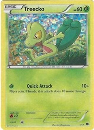 [PKM] Treecko (1/12) [McDonald's Promos: 2015 Collection]