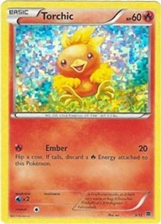 [PKM] Torchic (3/12) [McDonald's Promos: 2015 Collection]