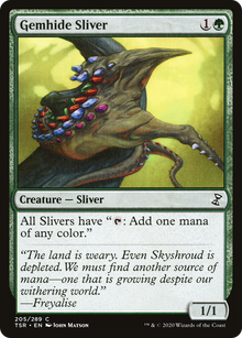 {C} Gemhide Sliver [Time Spiral Remastered][TSR 205]