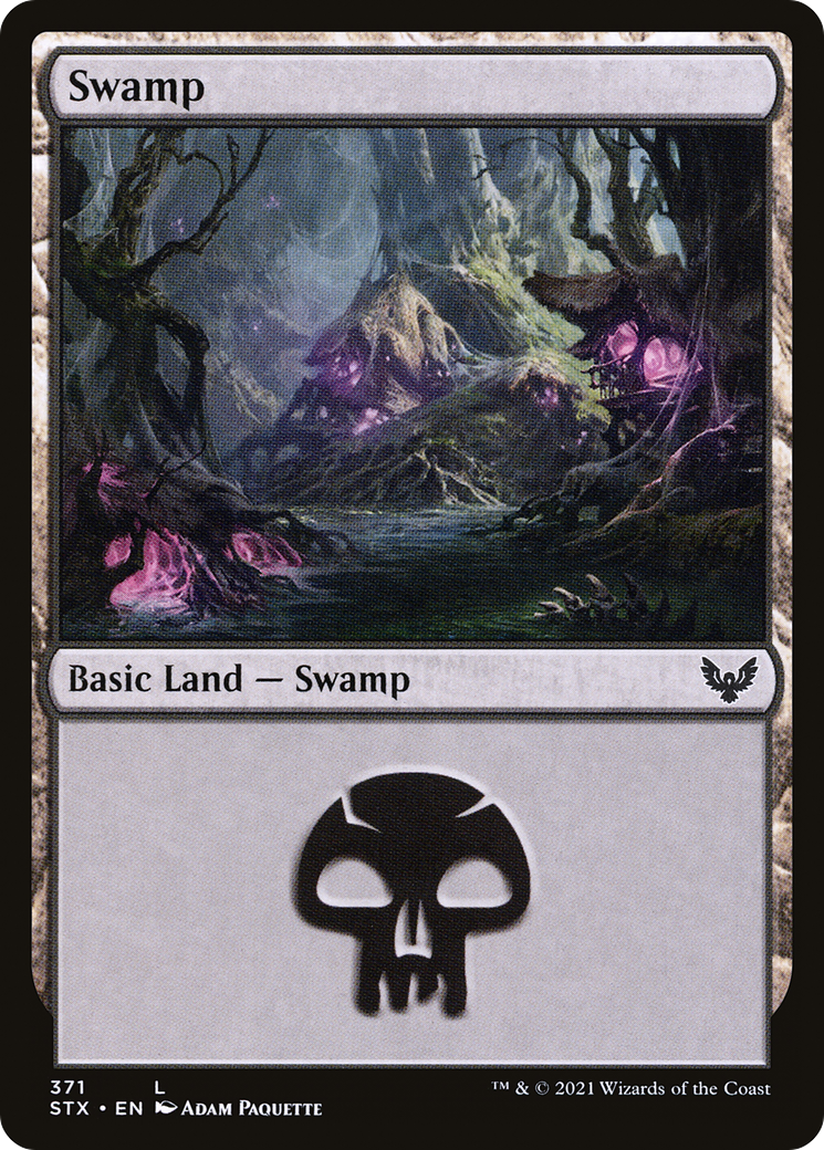 {B}[STX 371] Swamp (371) [Strixhaven: School of Mages]